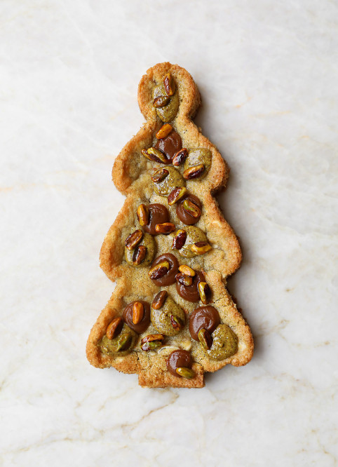 Christmas Tree Cookie