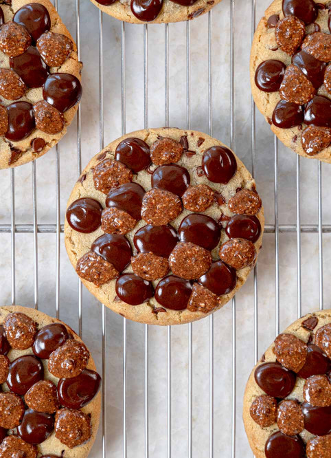 Chocolate Cookie-Pizzetta