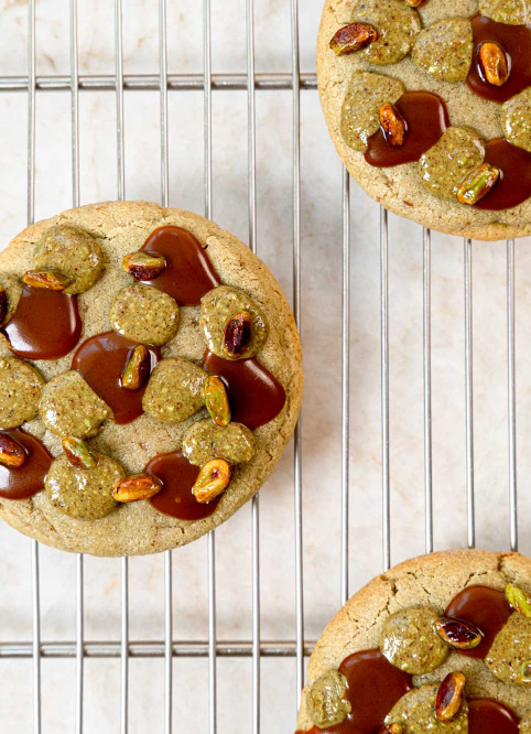 Pistachio Cookie-Pizzetta