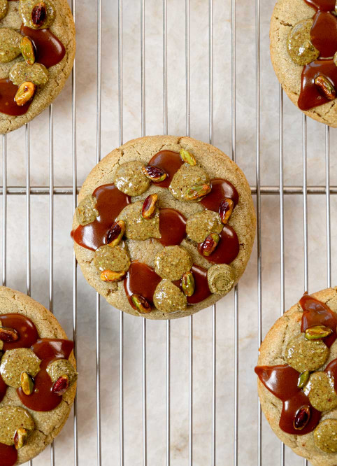 Pistachio Cookie-Pizzetta