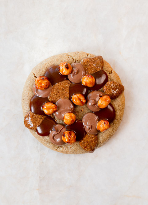 Hazelnut Cookie-Pizzetta