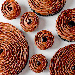 Chocolate Paris Brest Flower