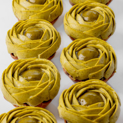 Pistachio Paris-Brest Flower