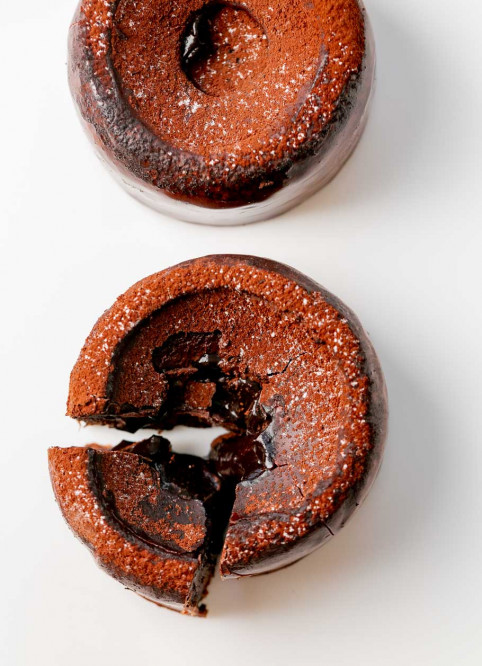 Trompe l'oeil chocolate fondant