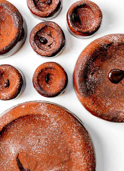 Trompe l'oeil chocolate fondant