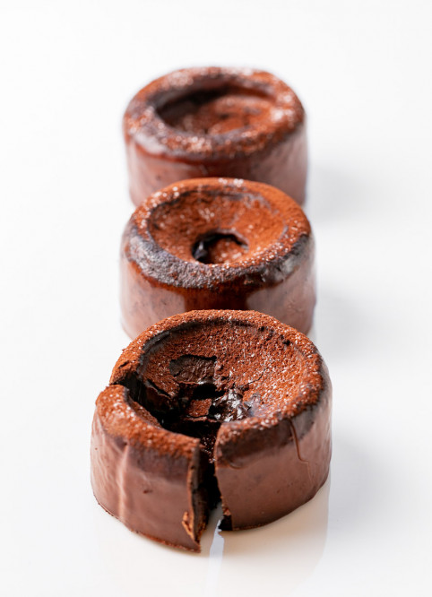 Trompe l'oeil chocolate fondant