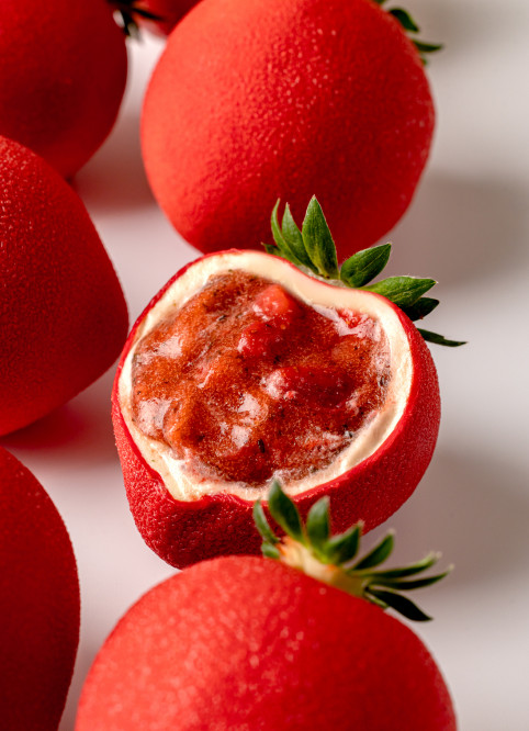 Vegan Basil Strawberry