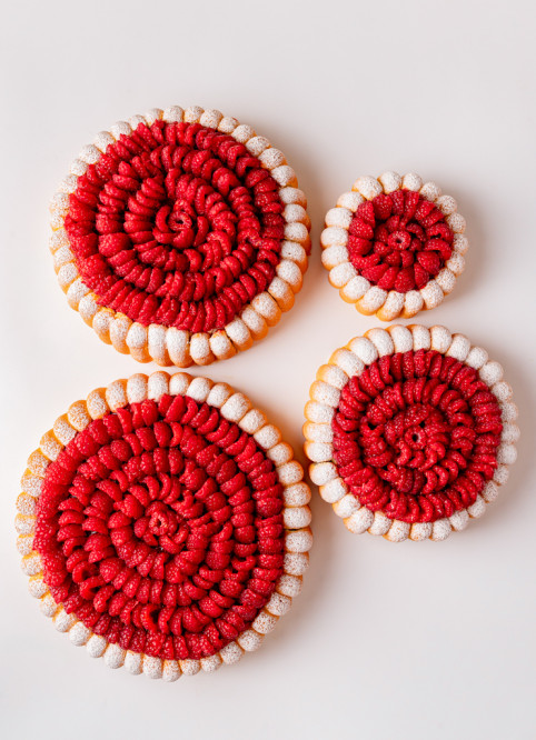 Raspberry Charlotte Trompe l'Œil