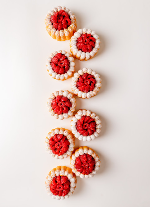 Raspberry Charlotte Trompe l'Œil