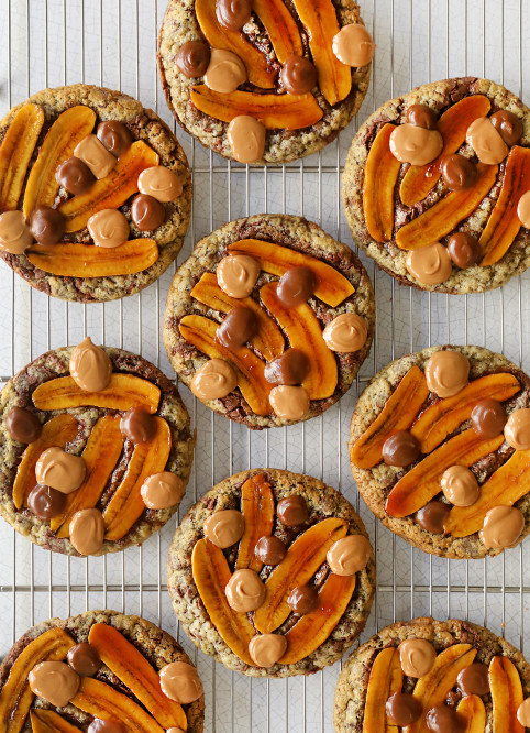 Banana Peanut Cookie