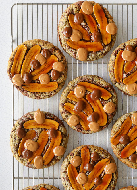 Banana Peanut Cookie