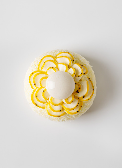 Coconut Passion Fruit Flower