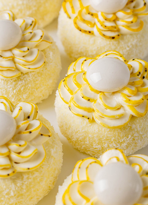 Coconut Passion Fruit Flower