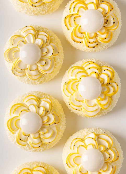 Coconut Passion Fruit Flower