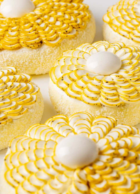 Coconut Passion Fruit Flower