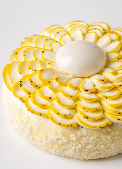 Coconut Passion Fruit Flower