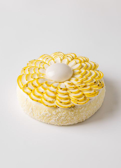 Coconut Passion Fruit Flower