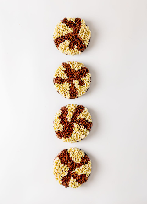 Chocolate Vanilla Marble Cake