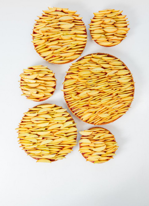 Diamond Peach Tart