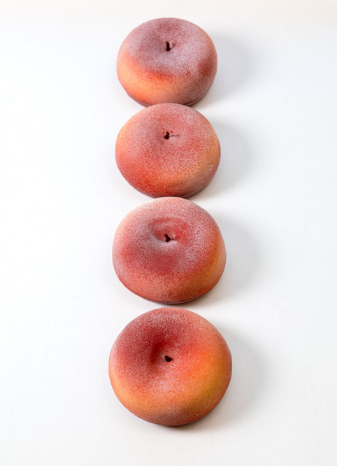 Sculpted Peach Tart