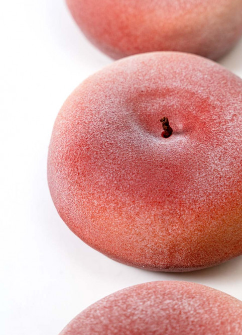 Sculpted Peach Tart