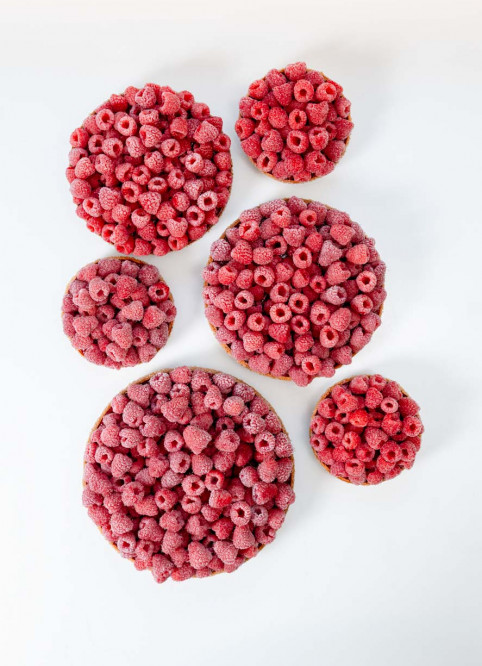 Diamond Raspberry Tart