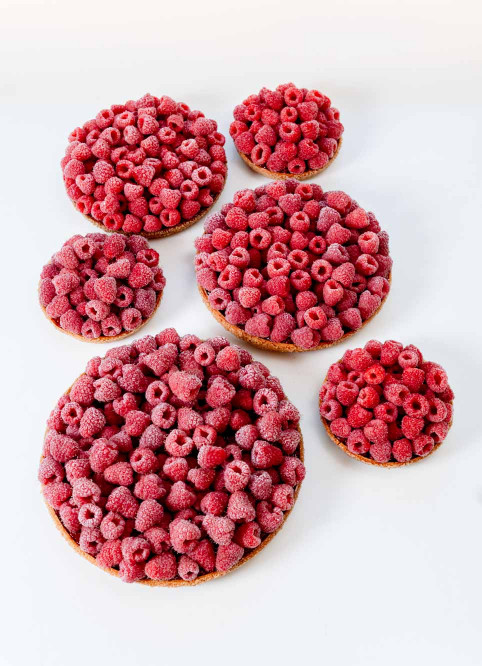 Diamond Raspberry Tart