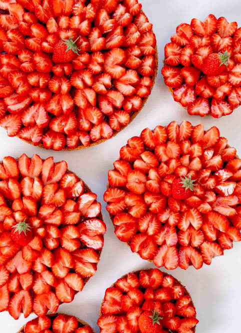 Diamond Strawberry Tart