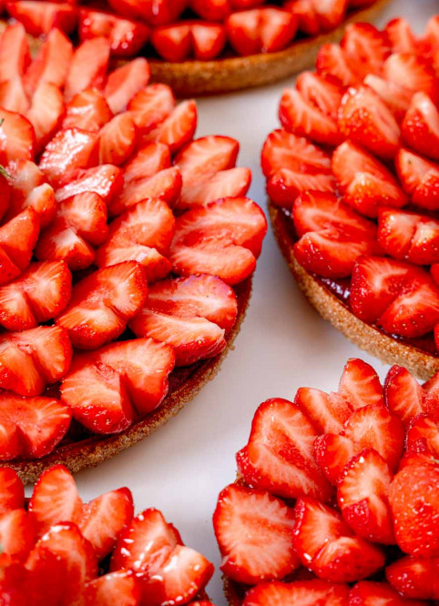 Diamond Strawberry Tart