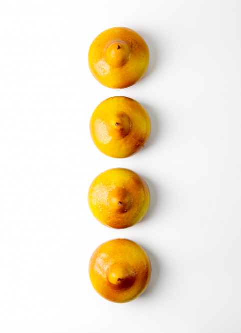 Sculpted Pear Tart