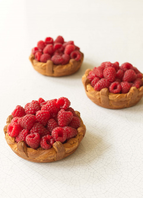 Raspberry Tart Basket