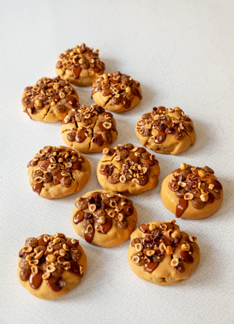 XXL Hazelnut Cookie Trompe l'Œil