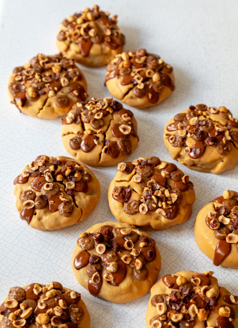 XXL Hazelnut Cookie Trompe l'Œil