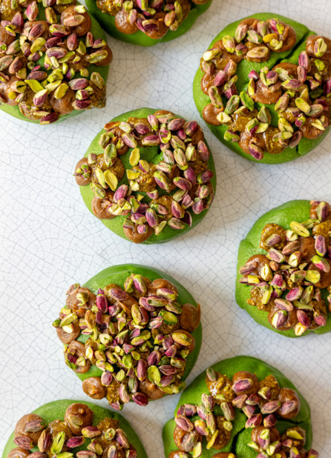 Pistachio Cookie Trompe l'Œil