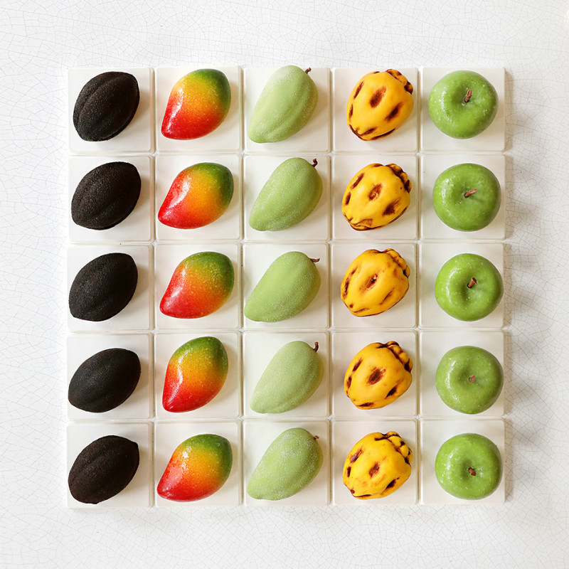 Cedric Grolet パートドフリュイ 5個セット 5 Fruits Collection