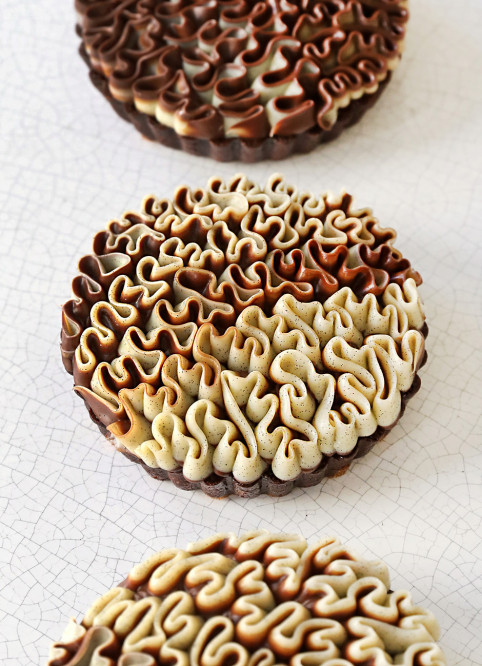 Cake Marbré Chocolat Vanille