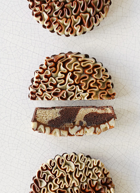 Cake Marbré Chocolat Vanille