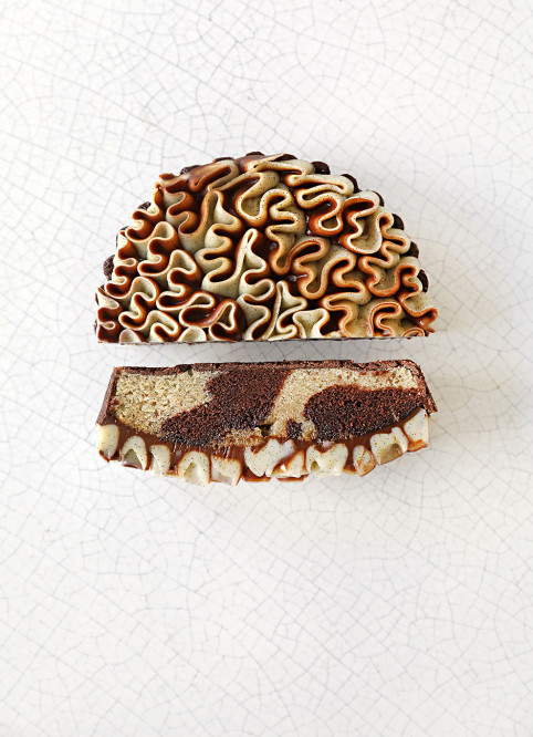 Cake Marbré Chocolat Vanille