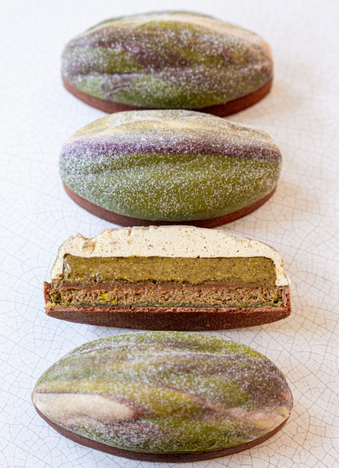 Sculpted Pistachio Tart