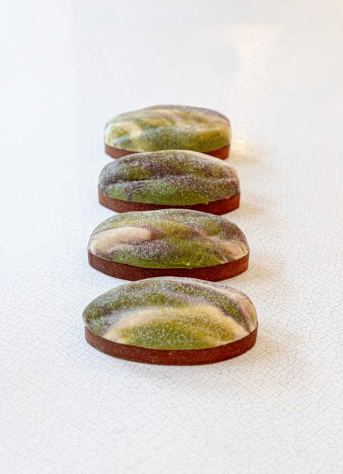 Tarte Pistache Sculptée