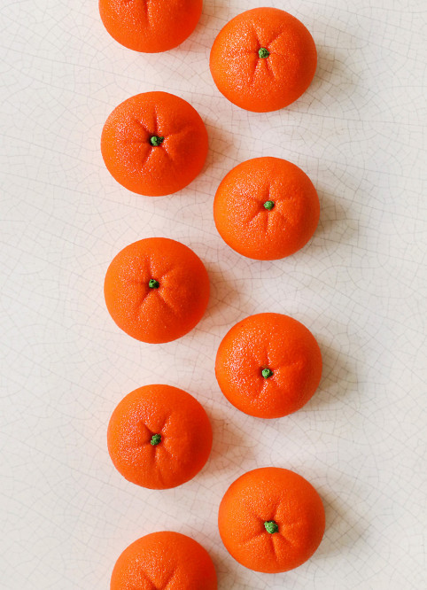 Carved Mandarin Orange