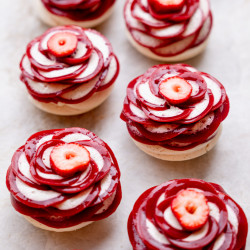 Strawberry Vanilla Pavlova...