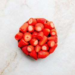 Strawberry Diamond Tart