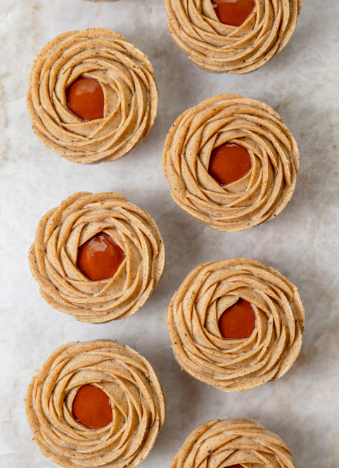 Hazelnut Paris-Brest Flower