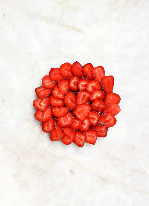 Strawberry Diamond Tart
