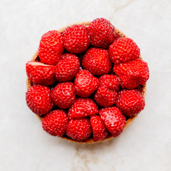 Strawberry Panela Diamond Tart
