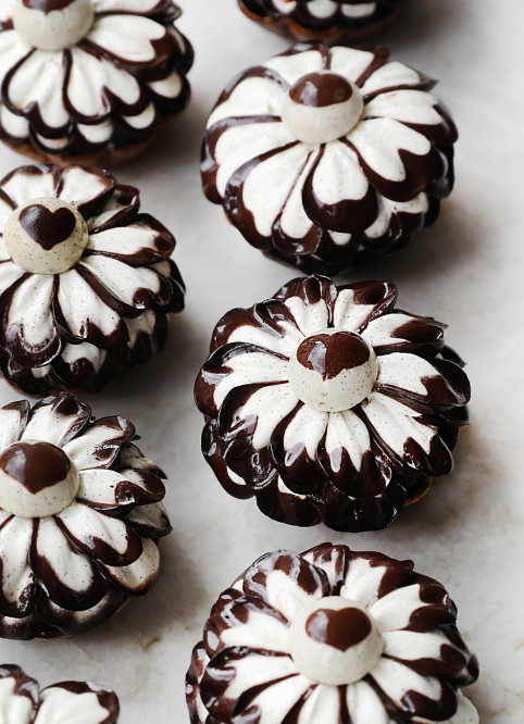 Fleur Chocolat Vanille