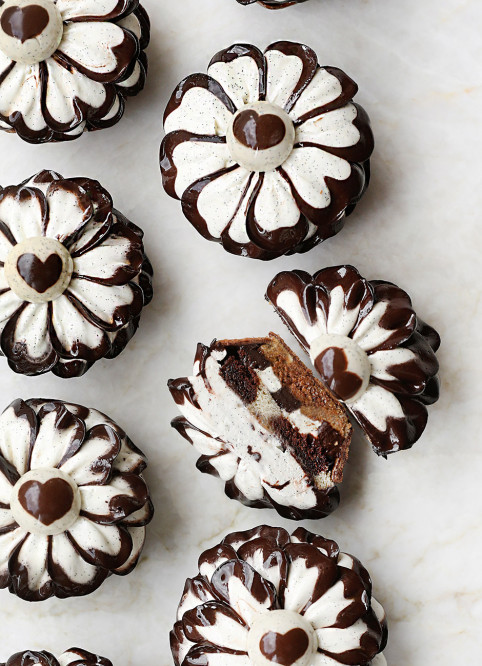 Fleur Chocolat Vanille