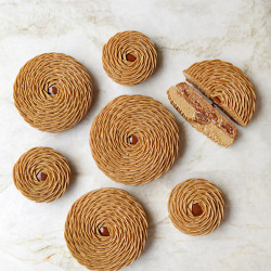 Hazelnut Paris-Brest Flower