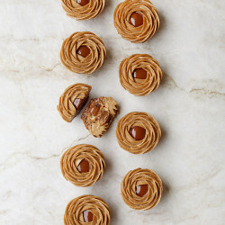 Hazelnut Paris-Brest Flower